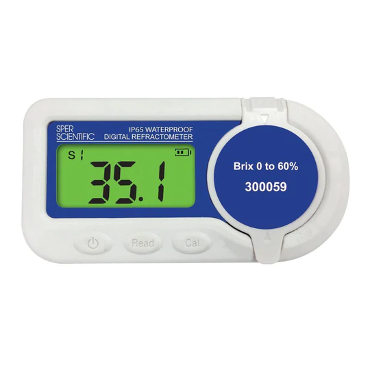 Waterproof Digital Refractometer - Brix 0 to 60%