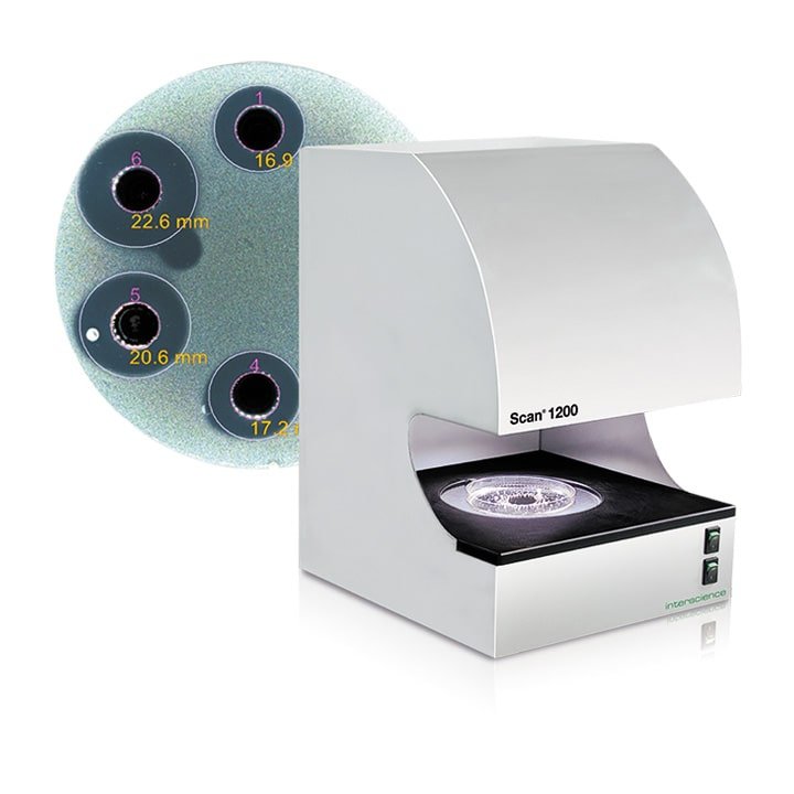 interscience inhibition zone readers - scan 1200