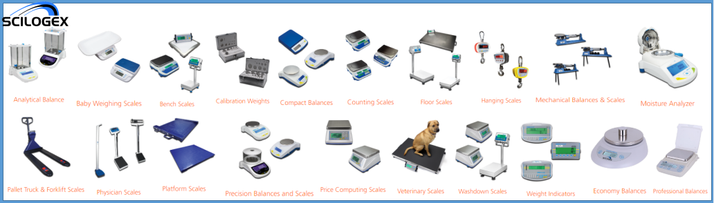 scilogex scales and balances banner