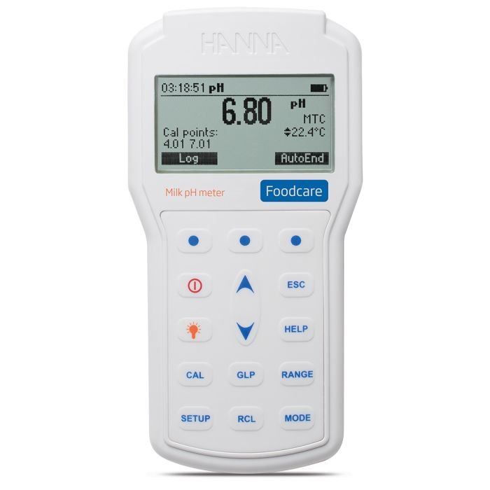 Professional Portable Milk pH Meter - HI98162