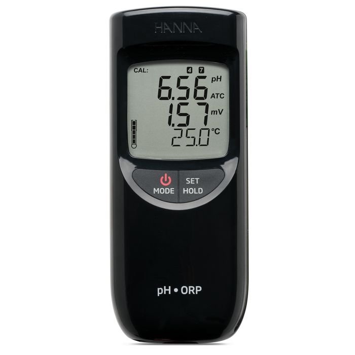 Waterproof Portable pH/pH-mV/ORP/Temperature Meter with Sensor Check™ - HI991003