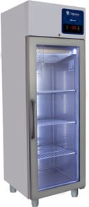 GLASS door – 400 litres