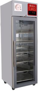 Glass door blood fridge - 400 liters - 180 bags of 450ml