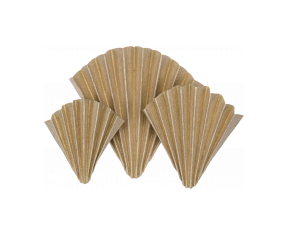 FOLDED FILTER PAPER EMBOSSED