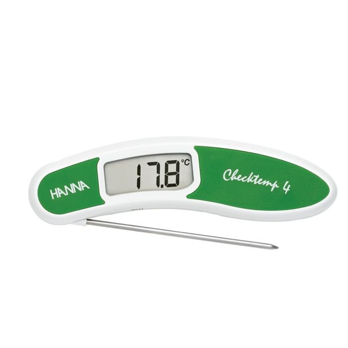 Checktemp® 4 Folding Thermometer - HI151-Green-No