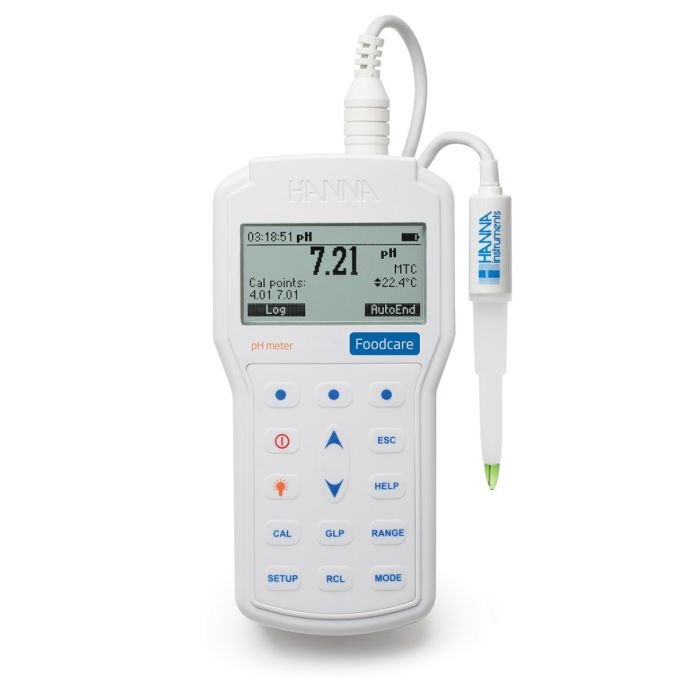 Professional Foodcare Portable pH Meter - HI98161