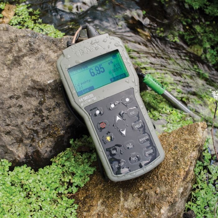 Professional Waterproof Portable pH/ORP/ISE - METER ONLY! (HI98191-03)