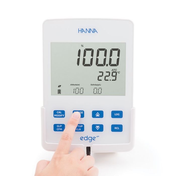 edge® Dedicated Dissolved Oxygen Meter (HI2004-02)