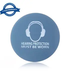 Noise Warning Sign – Pulsar SafeEar Master
