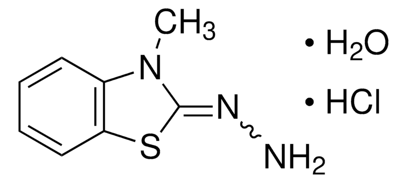 3-Methyl 2-Benzothiazolinone Hydrazone Hydrochloride Monohydrate (M.B.T.H.) AR | 38894-11-0