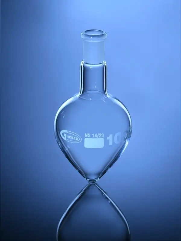 Flask Pear Shape Single Neck, ASTM (New)